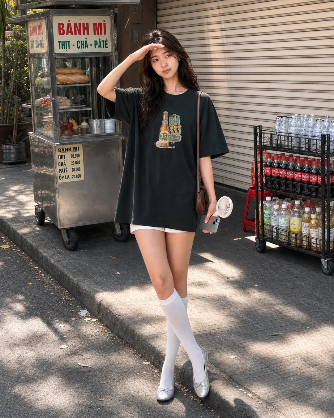 NAOMI — Bia 333 tee, full body
